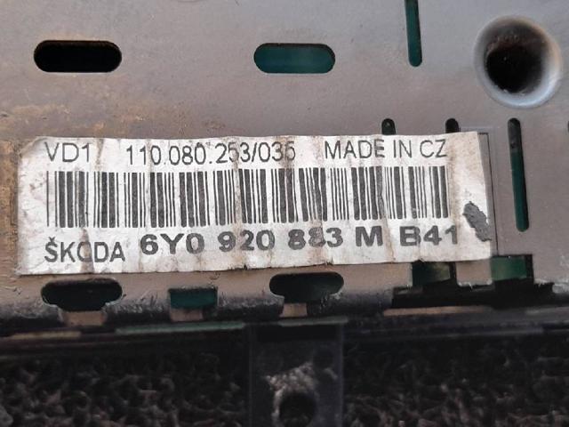 VAG 6Y0920883M Приборная доска (щиток приборов) в наличии Львов
