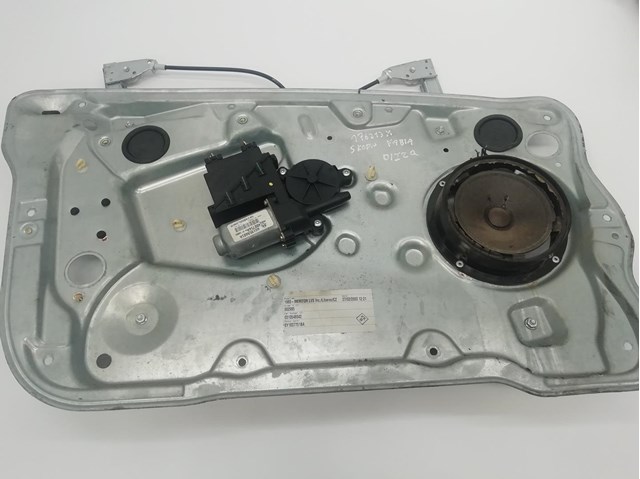Regulador do vidro dianteiro esquerdo para Skoda Fabia I (6Y2) (2005-2008) 1.6 TDI 6Y1837461