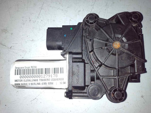 Regulador do vidro traseiro esquerdo para BMW 1 118 D 204DA 71002603
