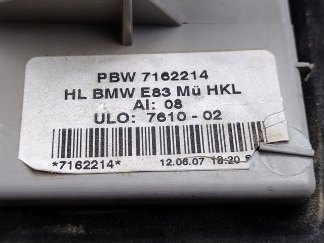 7162214 BMW Фонарь задний правый внутренний купить в Павлоград