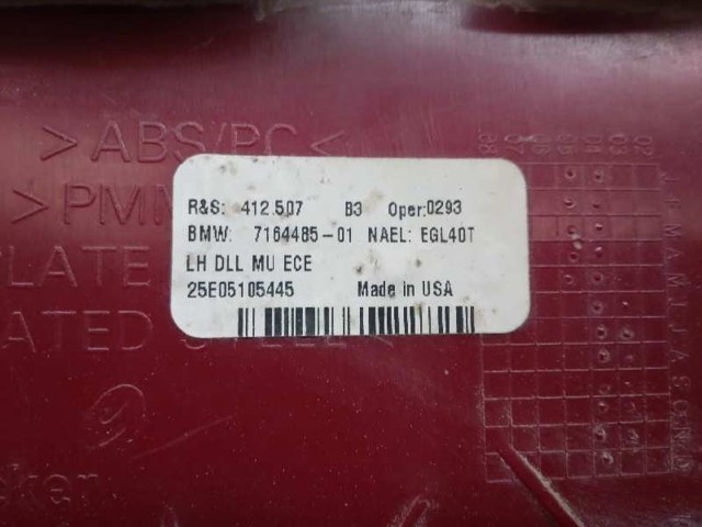 BMW 7164485 Фонарь задний левый внутренний в наличии Ровно