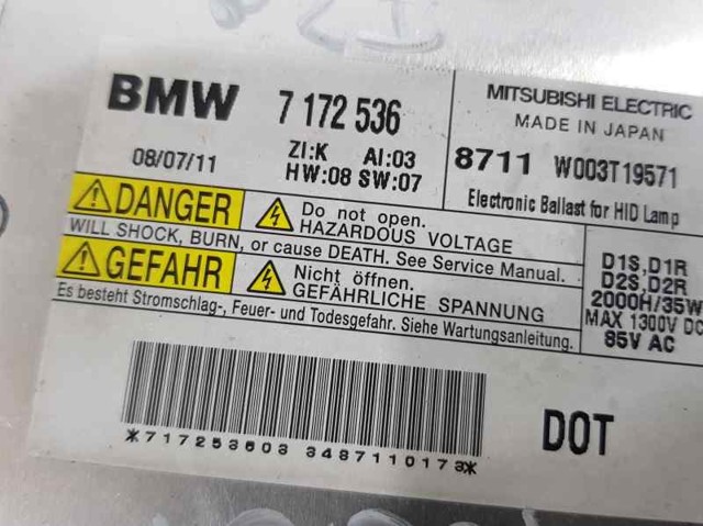 BMW 7172536 Правая фара в наличии Кривой Рог