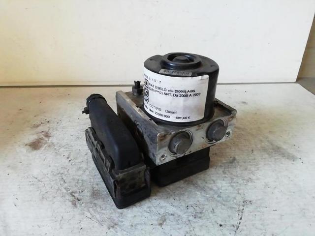 Unidade hidráulico de controlo ABS Fiat Doblo 1 223