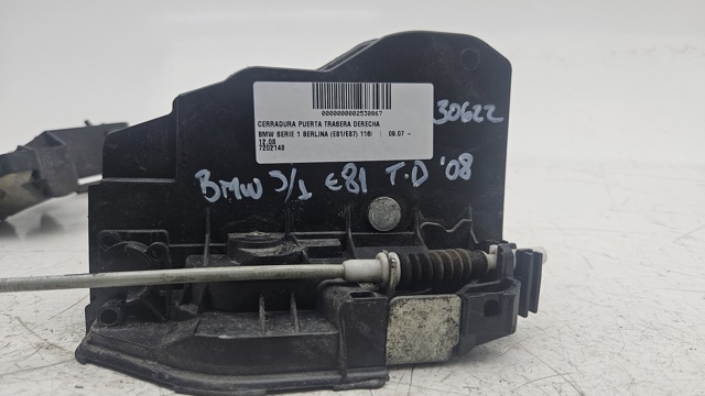 7202148 BMW Замок двери задней правой купить в Полтава