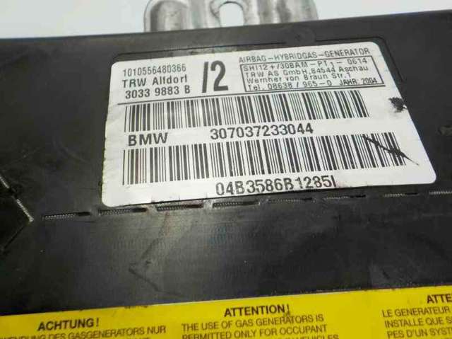 72127037233 BMW Подушка безопасности (AIRBAG) двери передней левой купить в Хмельницкий
