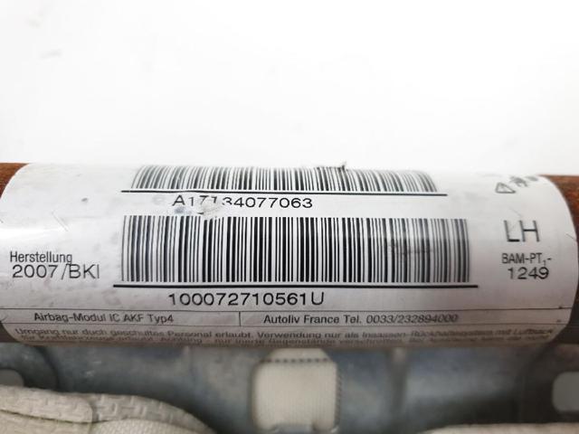 BMW 72127134077 Подушка безопасности (AIRBAG) шторка боковая правая в наличии Житомир