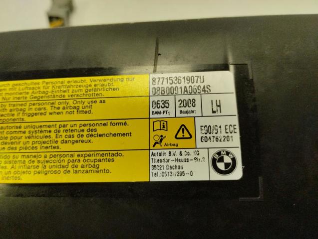 72127153619 BMW Подушка безопасности (AIRBAG) спинки сиденья левого купить в Ужгород