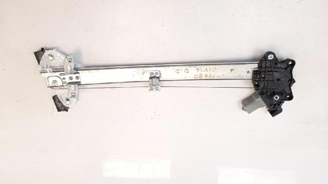 Mecanismo de acionamento de vidro da porta dianteira direita Honda Civic 10 FC, FK