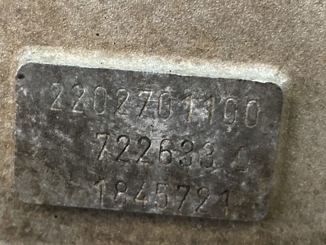 MERCEDES 722633 АКПП в сборе (автоматическая коробка передач) в наличии Тернополь