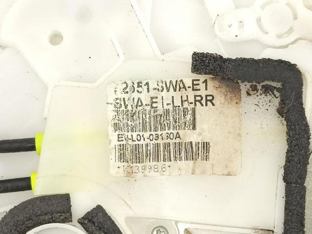 72650SWAE02 HONDA Замок двери задней левой купить в Днепр