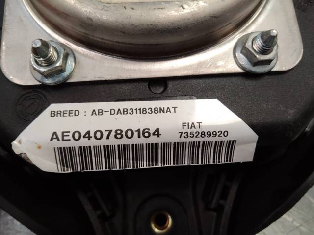 Cinto de segurança (AIRBAG) de condutor 735289920 FIAT