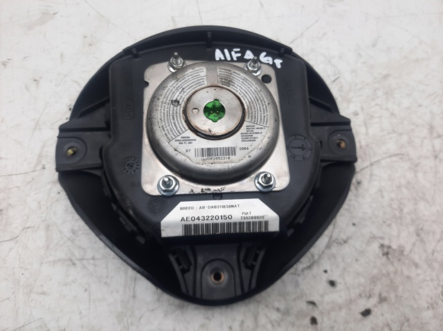 Cinto de segurança (AIRBAG) de condutor 735289920 FIAT
