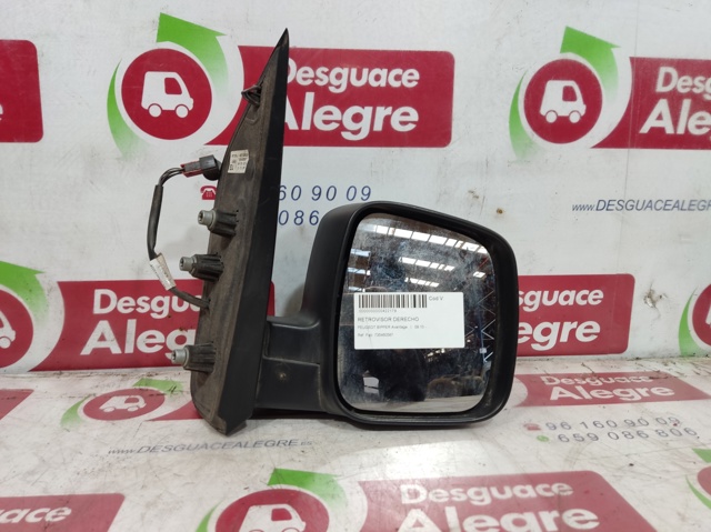 Espelho retrovisor direito para Peugeot Bipper Tepee 1.3 HDI 75 Fhz 735460567