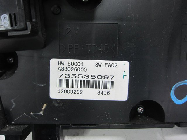 735535097 FIAT Модуль управления климат-контролем купить в Кривой Рог
