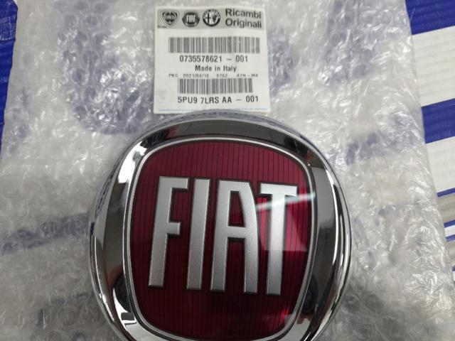 Emblema de grelha do radiador 735578621 Fiat/Alfa/Lancia