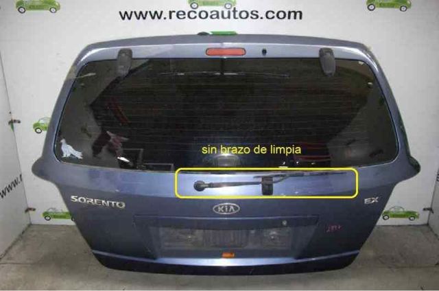 Porta traseira (3ª/5ª porta-malas (tampa de alcapão) 737003E100 Hyundai/Kia