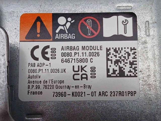 TOYOTA 73960K0021 Подушка безопасности (AIRBAG) пассажирская в наличии Черкассы