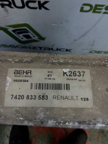 7420833583 RENAULT Интеркулер купить в Кривой Рог