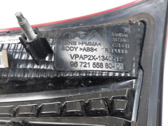 7453E4 PEUGEOT Фонарь задний левый внутренний купить в Украина