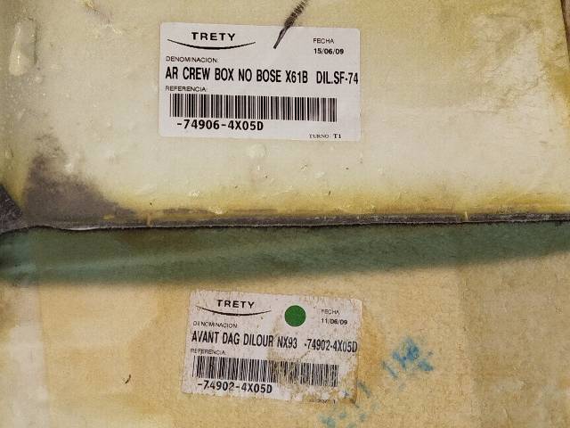 NISSAN 749063X05A Покрытие напольное салона, заднее в наличии Львов