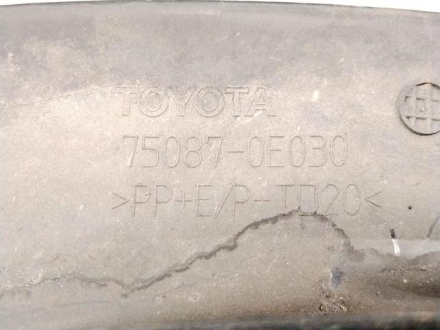 750870E030 TOYOTA Расширитель (накладка) арки заднего крыла правый купить в Львов