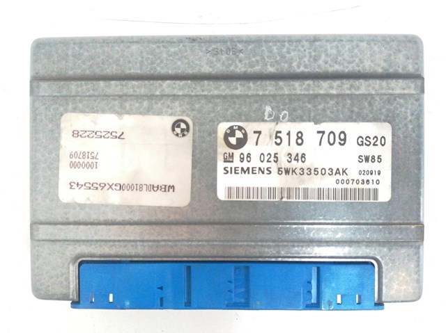 Unidade de transmissão automática para BMW 3 (e46) (2003-2005) 330 d 30-6d-2 d 7518709