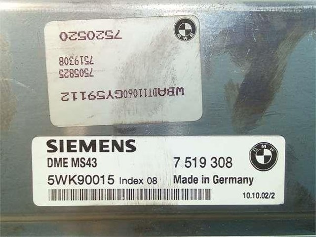 BMW 7519308 Блок управления двигателем в наличии Киев