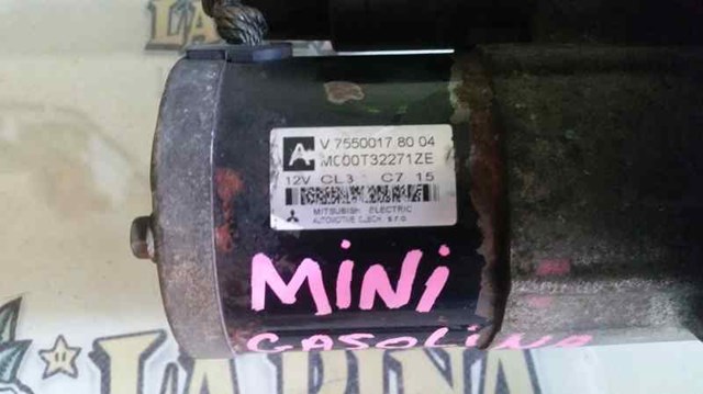Motor arranque para mini mini (r56) (2009-2010) cooper d 9hz V75500178004