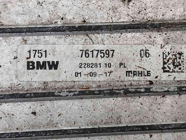 BMW 7617597 Радиатор интеркуллера в наличии Львов