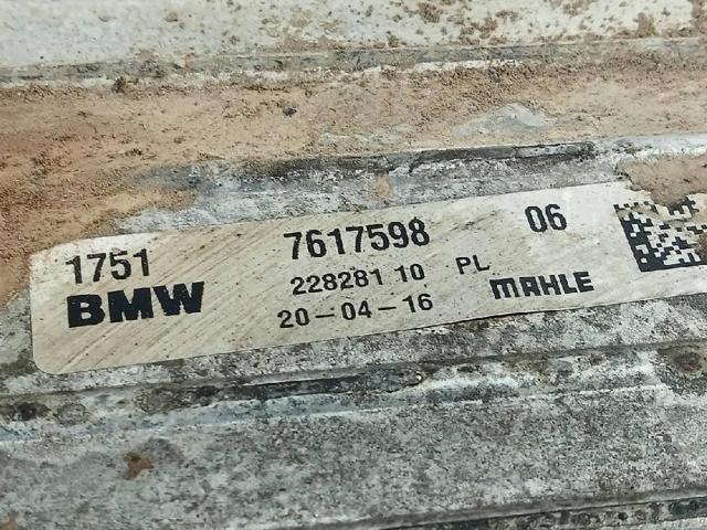 BMW 7617598 Радиатор интеркуллера в наличии Украина