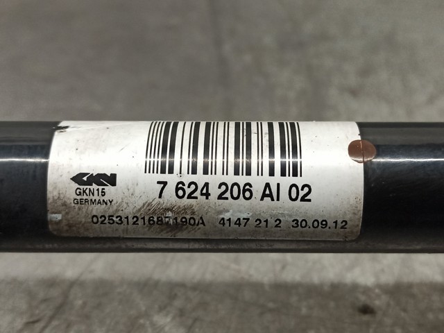 BMW 7624206AI02 Полуось задняя правая в наличии Николаев