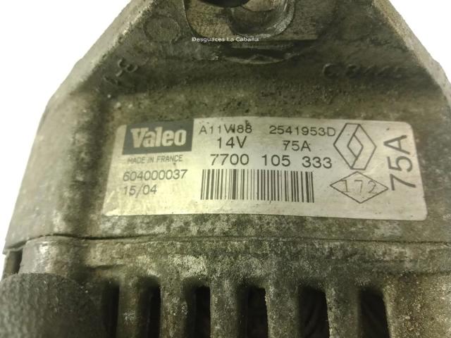 7700105333 RENAULT Генератор купить в Житомир
