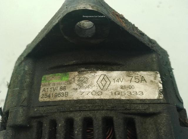 RENAULT 7700105333 Генератор в наличии Павлоград