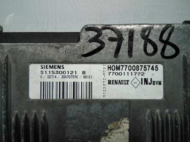 7700111772 RENAULT Модуль управления (ЭБУ) двигателем купить в Каменское