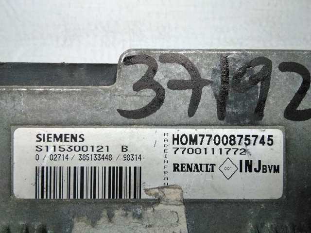 7700111772 RENAULT Модуль управления (ЭБУ) двигателем купить в Сумы