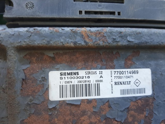 7700114969 RENAULT Блок управления двигателем купить в Каменское