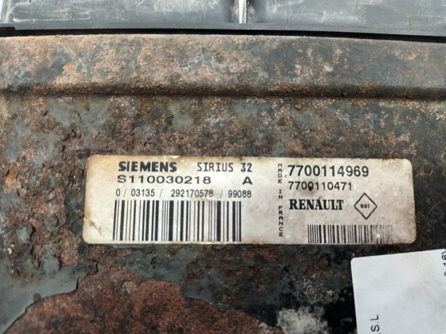 7700114969 RENAULT Блок управления двигателем купить в Черновцы