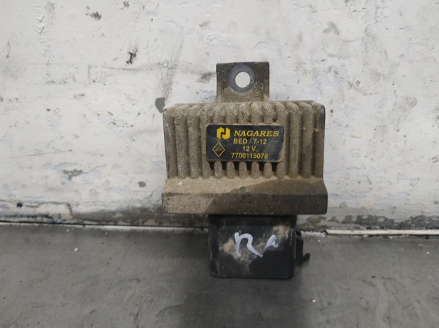 Relê das velas de incandescência 7700115078 RENAULT