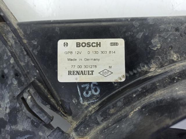 7700301278 RENAULT Диффузор вентилятора в сборе с мотором и крыльчаткой купить в Тернополь