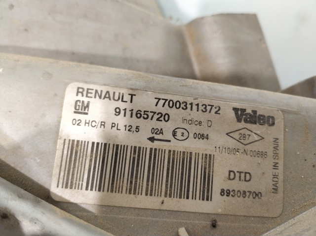 7700311372 Правая фара купить Павлоград
