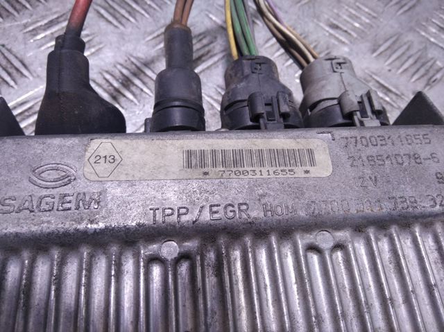 7700311655 RENAULT Модуль управления (ЭБУ) двигателем купить в Украина