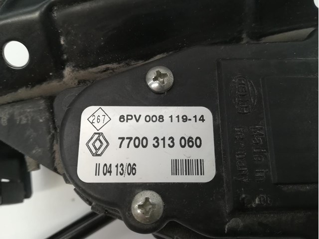 Pedal do acelerador para opel vivaro para van 1.9 di (f7) f9q/u7 7700313060