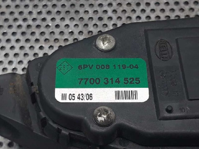 Potenciômetro pedal para nissan interstar furgon (x70) dci 120 7700314525