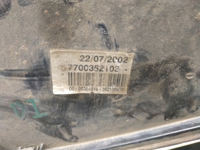 7700352103 Левая фара купить Кривой Рог