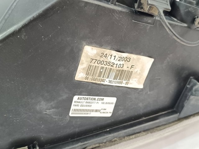 RENAULT 7700352103 Фара левая в наличии Тернополь