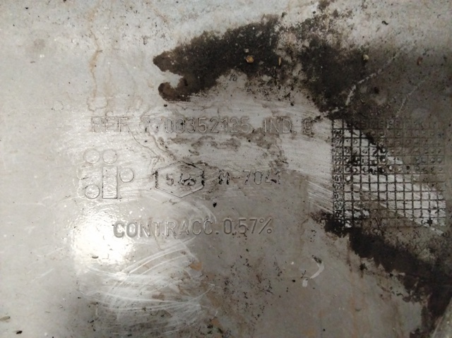 Grelha do radiador Renault Master 2 FD