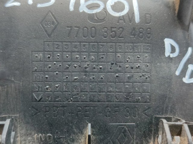 OPEL 7700352489 Ручка двери правой наружная передняя/задняя в наличии Одесса