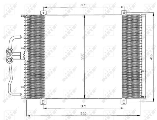 7700418301 RENAULT Радиатор кондиционера купить в Чернигов