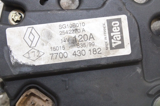 RENAULT 7700430182 Генератор в наличии Харьков