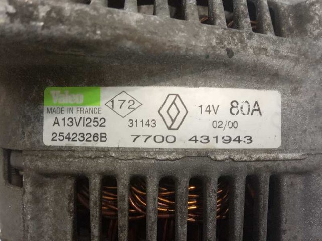 7700431943 RENAULT Генератор купить в Одесса